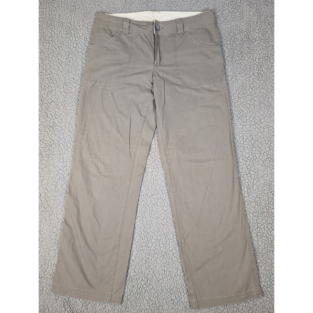 Columbia Khakis Women 10 Slacks Chino Outdoors Camping Hiking Pants Pockets